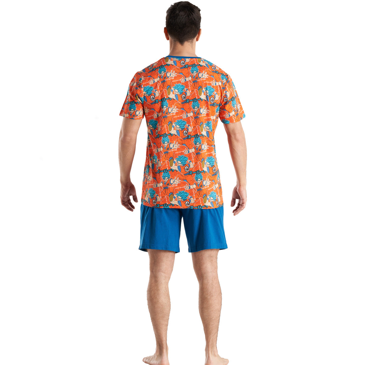 Pijama Algodón Hombre Verano Dragon Ball Super C2
