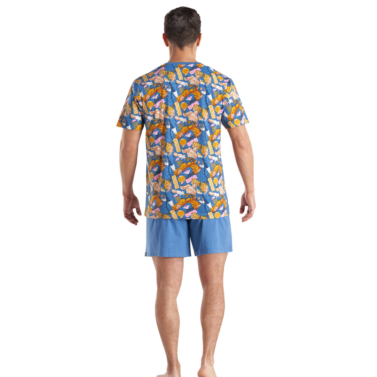 Pijama Algodón Hombre Verano Dragon Ball Z C1