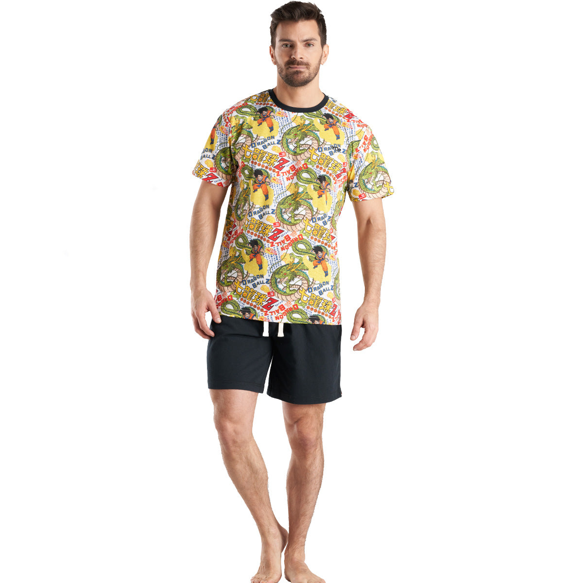 Pijama Algodón Hombre Verano Dragon Ball Z C2