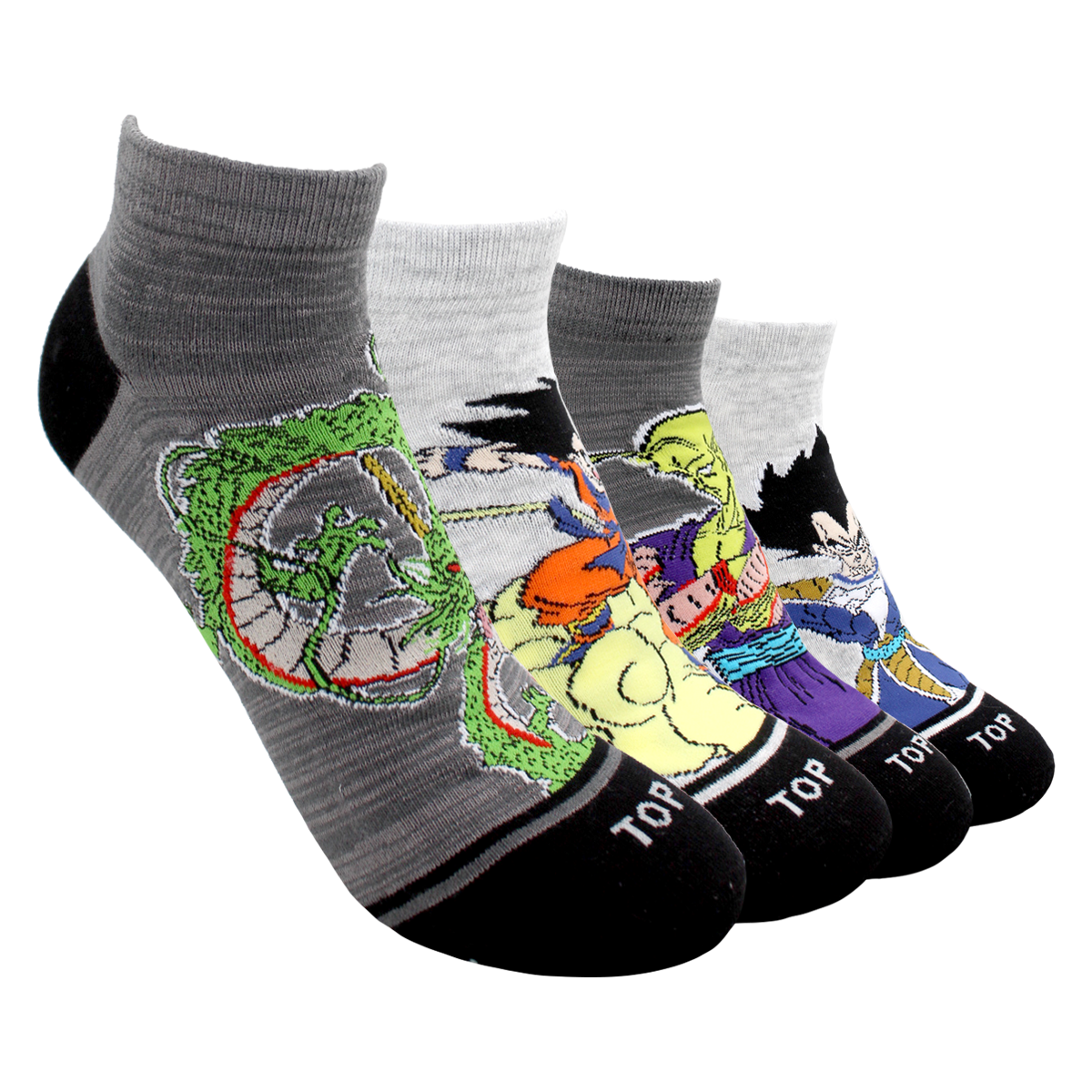 Calcetines Tobilleros Dragon Ball Z Pack 4 C3