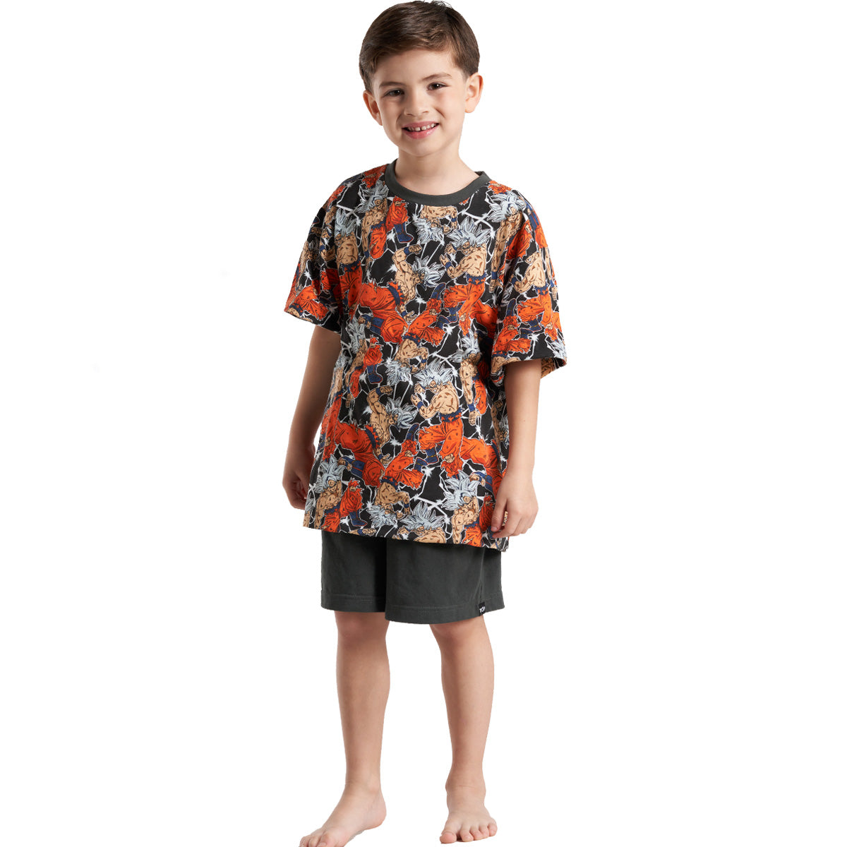 Pijama Algodón Niño Verano Dragon Ball Super C1