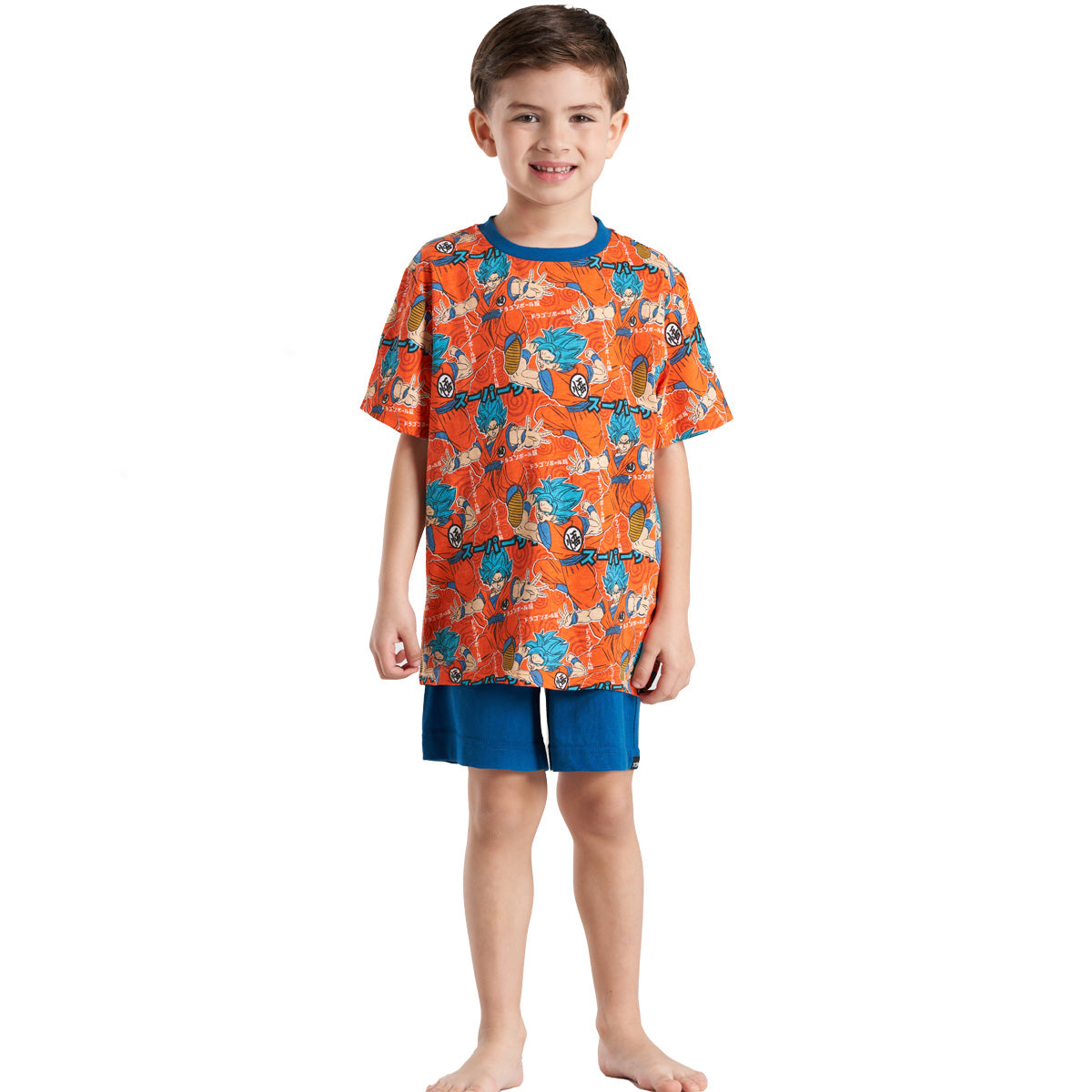 Pijama Algodón Niño Verano Dragon Ball Super C2