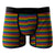 Boxer Medio Algodon Diseño Lineas Pack 3 C1 22