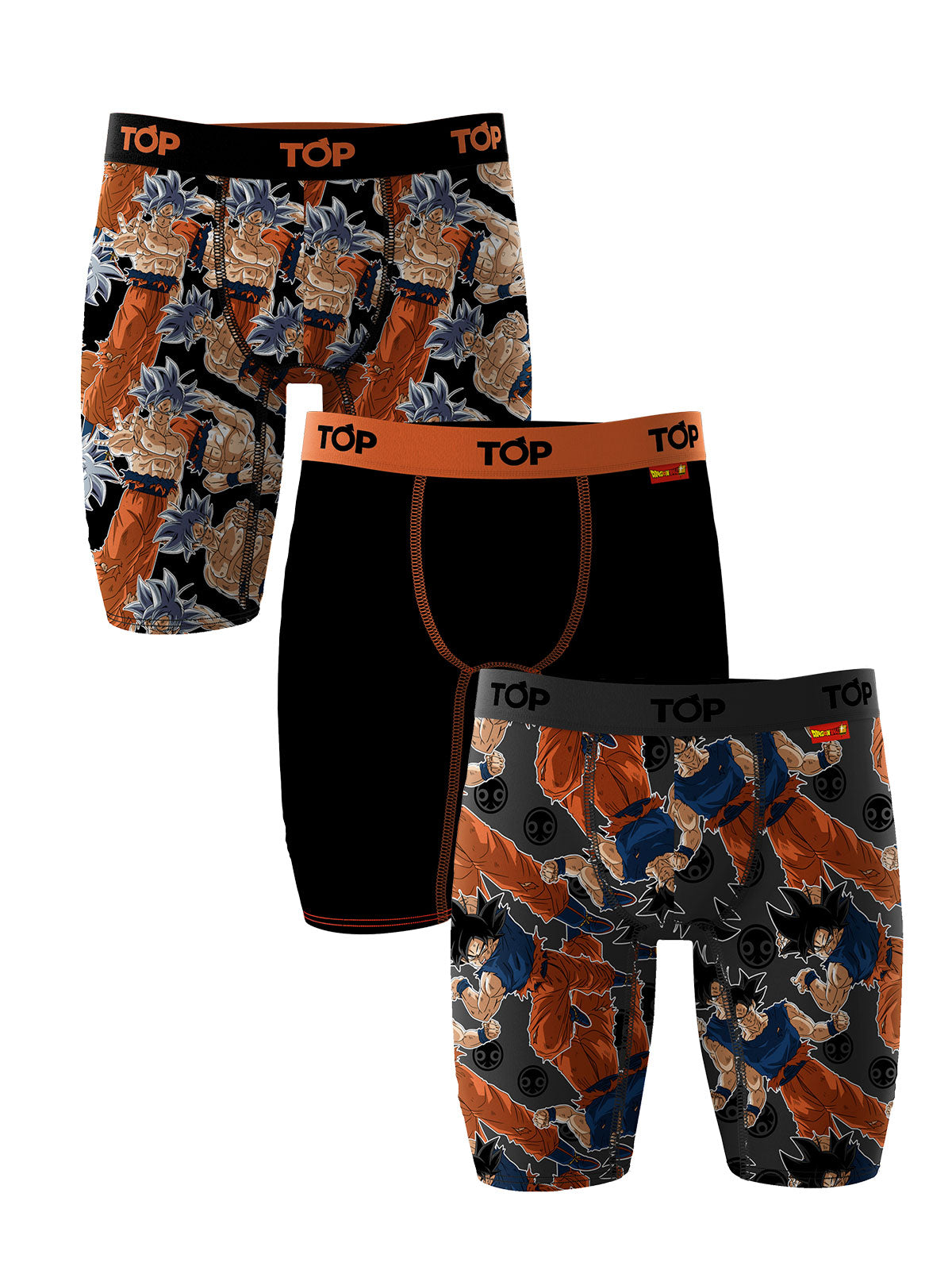 Bóxer Largo Algodón Pack 3 GOKU C1
