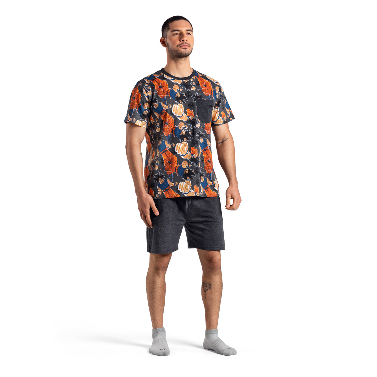 Pijama Algodón Hombre Verano Dragon Ball Z C1