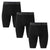 Boxer Largo Microfibra Sin Costuras Pack 3 C1