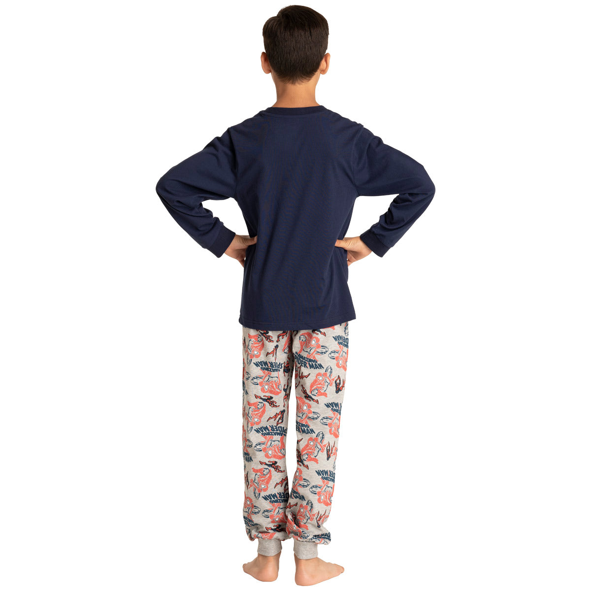 Pijama De Algodón Niño Invierno SPIDER MAN