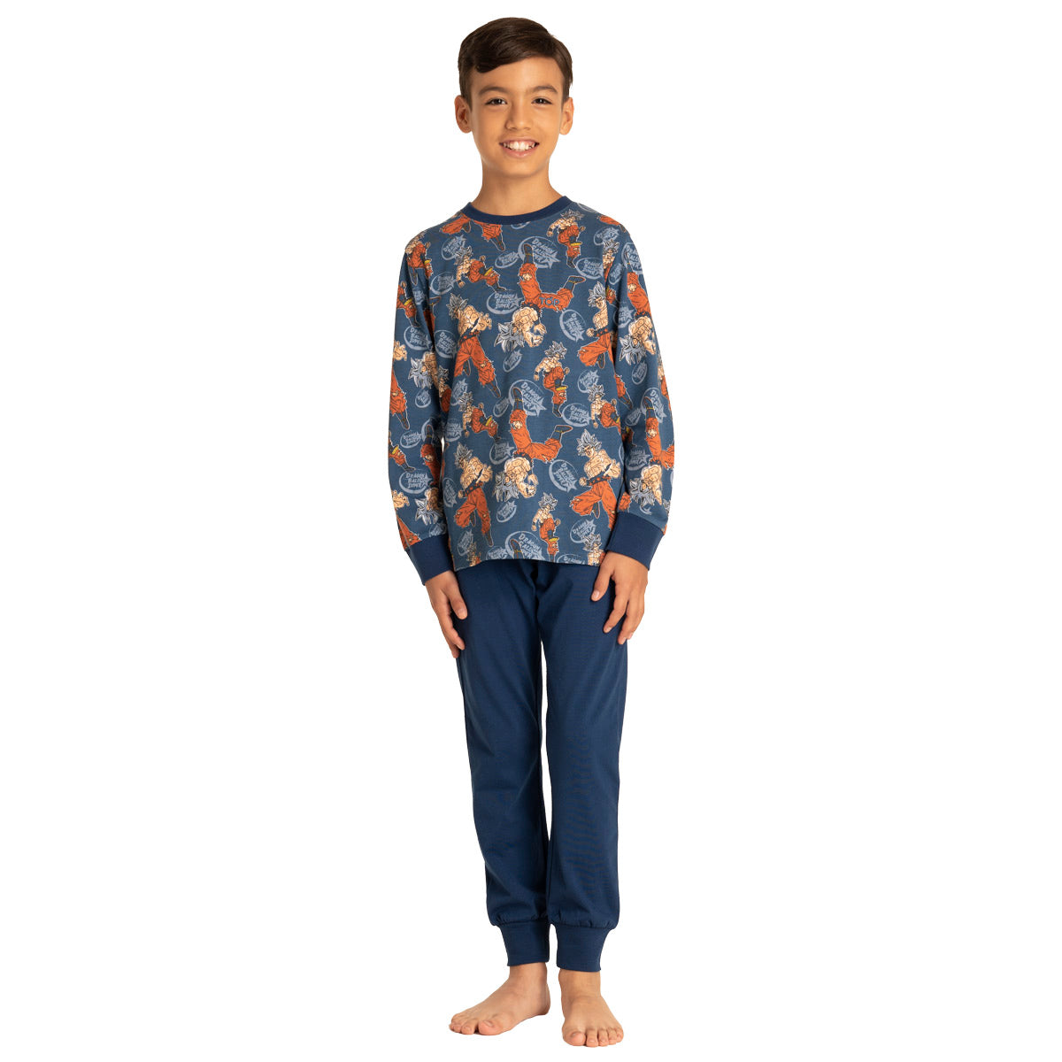 Pijama Niño Invierno Dragon Ball Super Goku C1