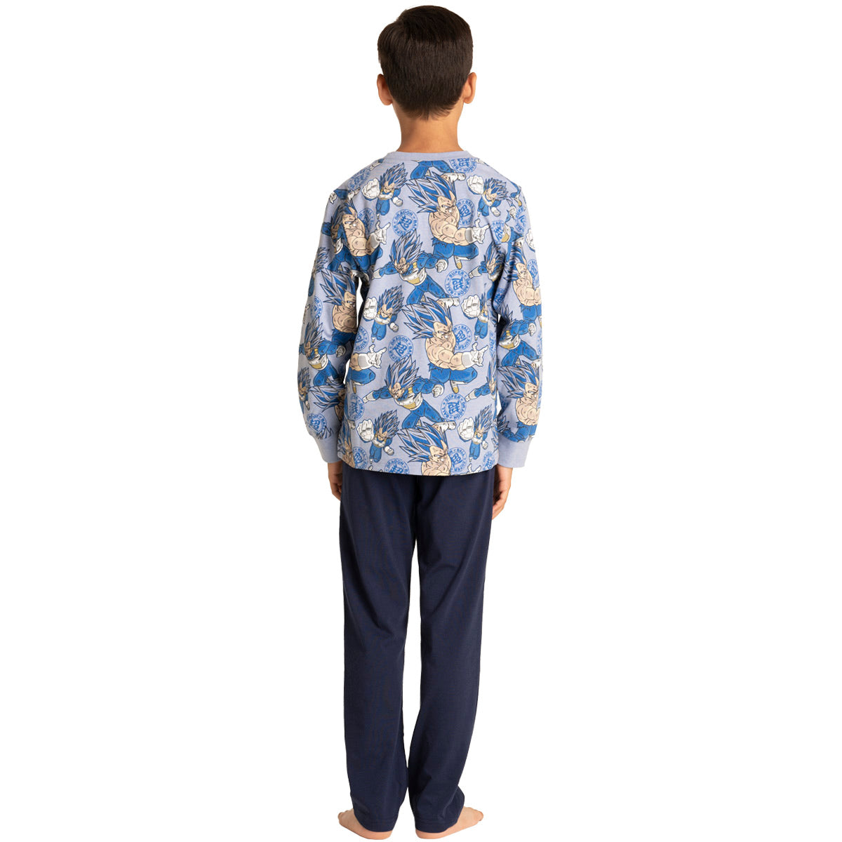 Pijama Niño Invierno Dragon Ball Super Vegeta C2