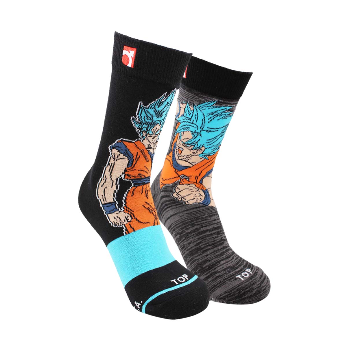 Calcetines Algodón Pack 2 Dragon Ball Super Kids - Goku C1