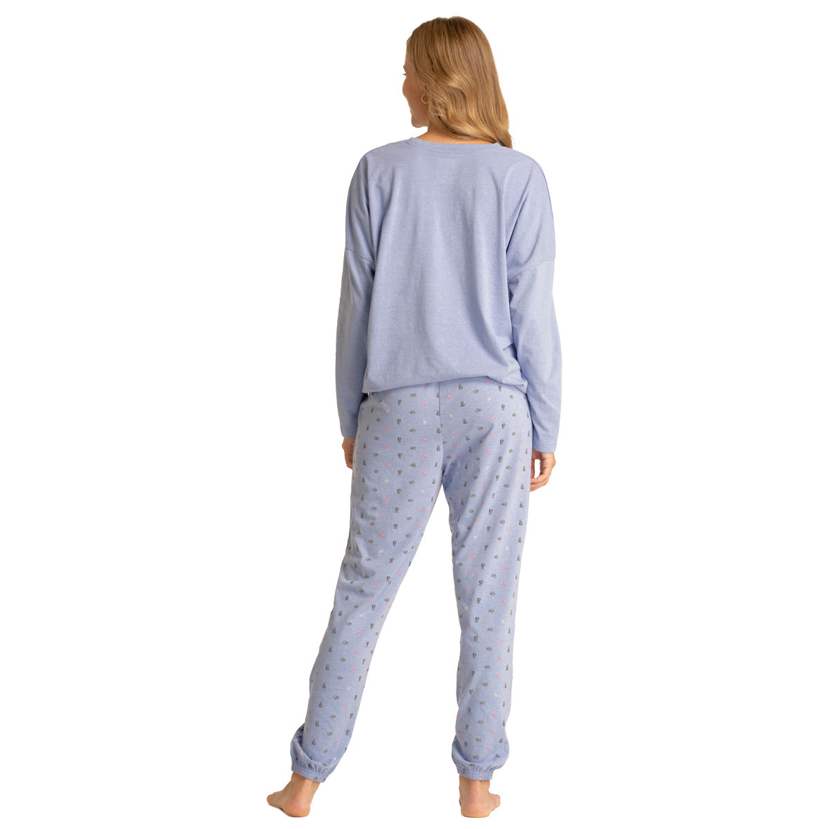 Pijama Mujer Invierno Estampado C2