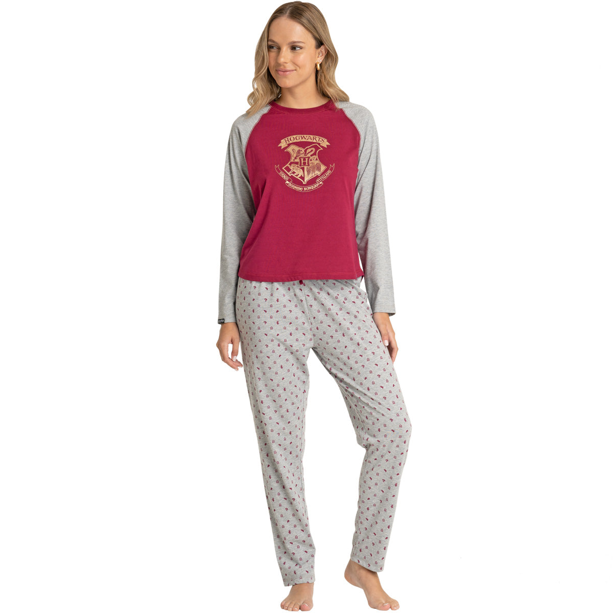 Pijama Algodón Mujer Invierno Harry Potter C1
