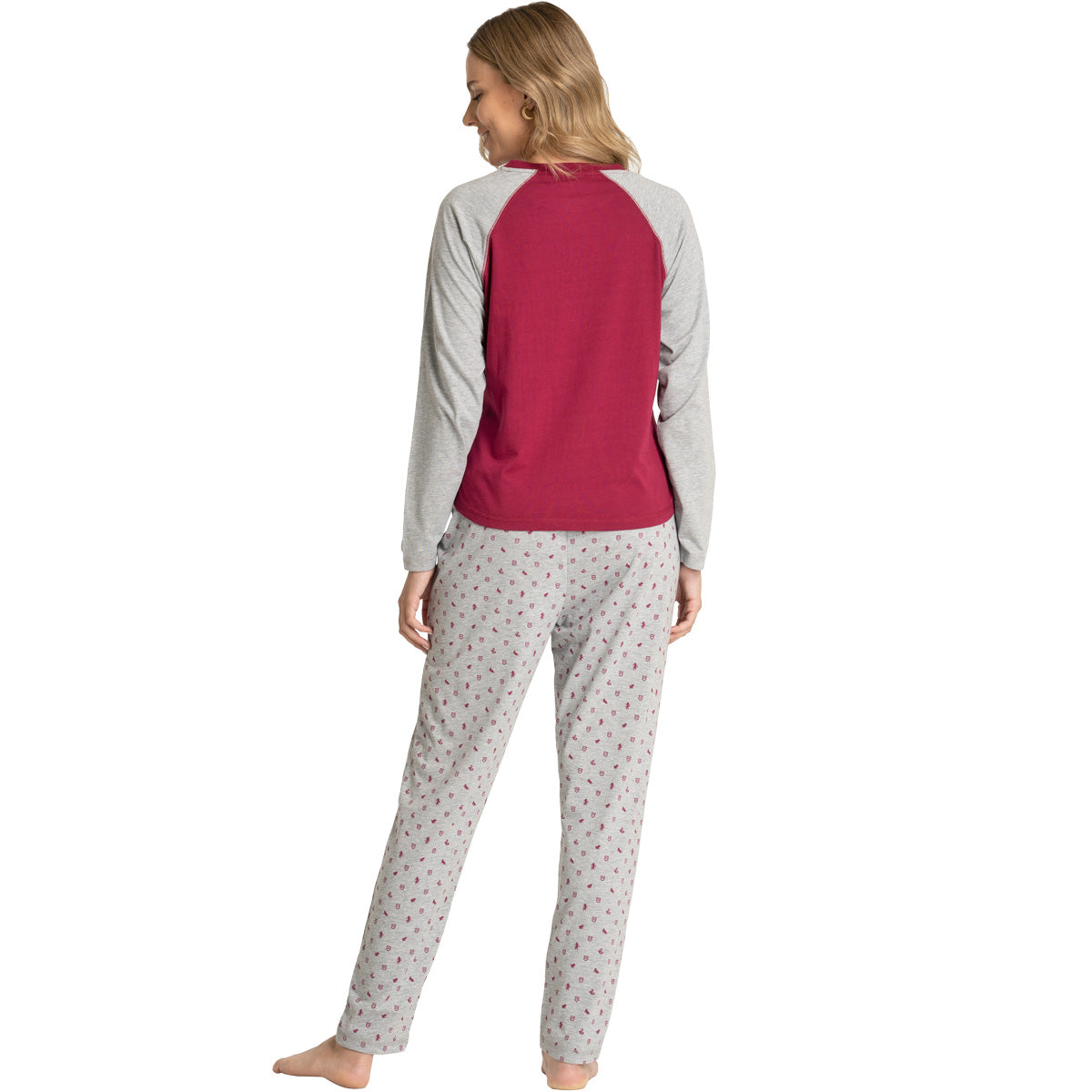 Pijama Algodón Mujer Invierno Harry Potter C1