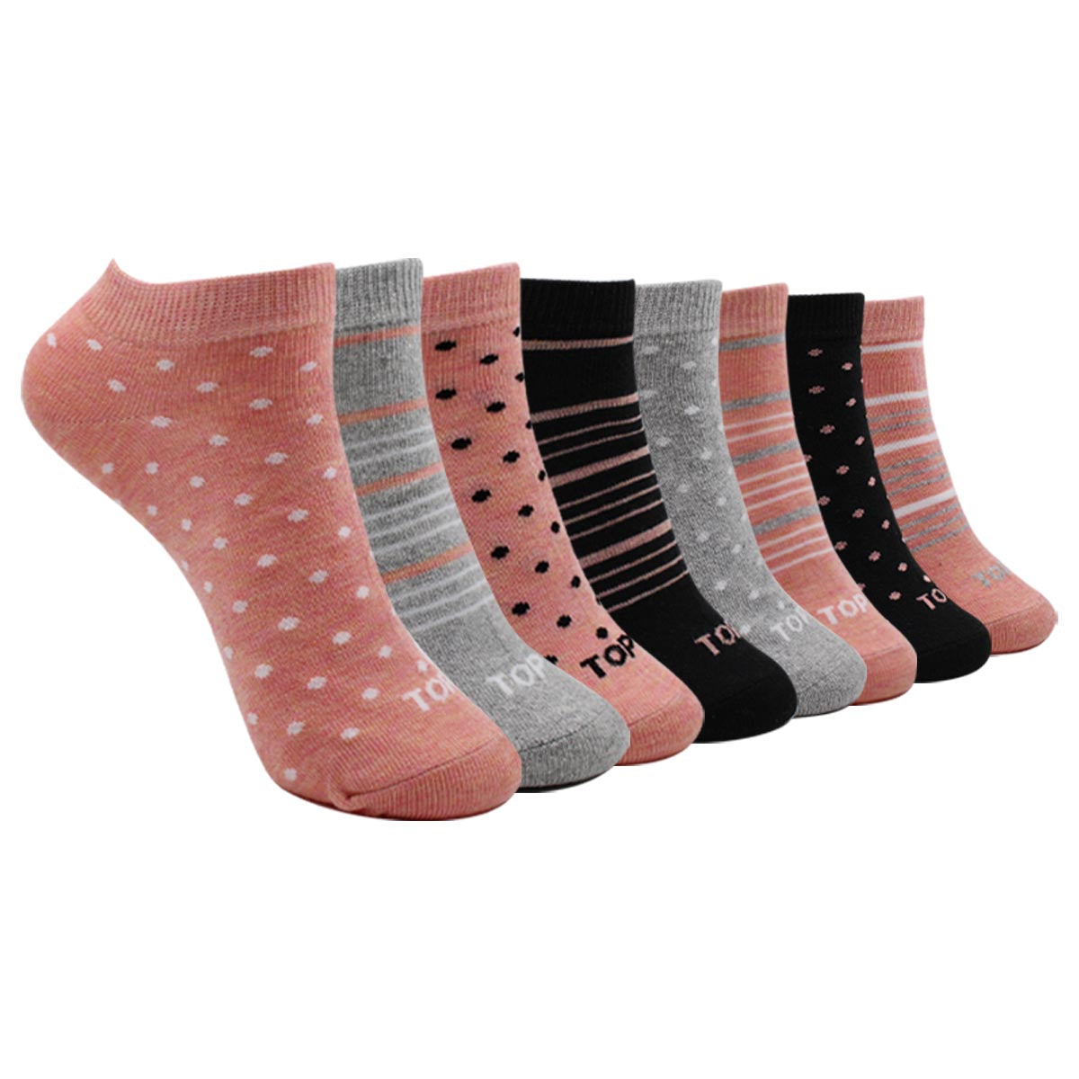 Calcetines Tobilleros Mujer Pack 8 22 C4