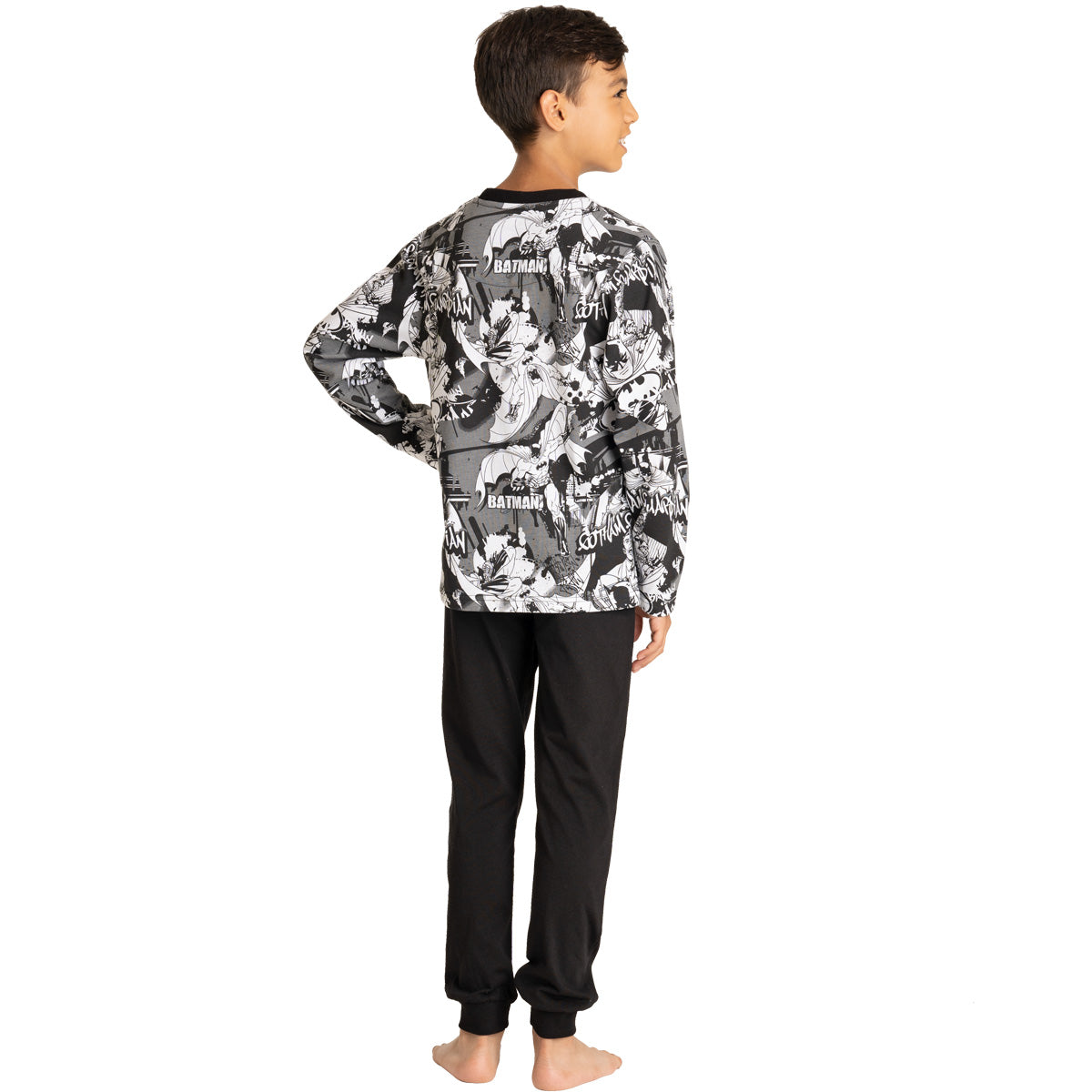 Pijama De Algodón Niño Invierno BATMAN